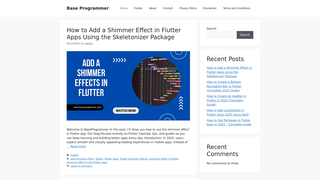 Thumbnail of baseprogrammer.com