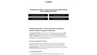 Thumbnail of wbtc-mixer.com
