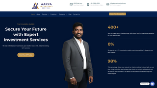 Thumbnail of aaryainvestwell.com