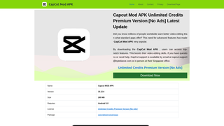 Thumbnail of capcut-pro.com