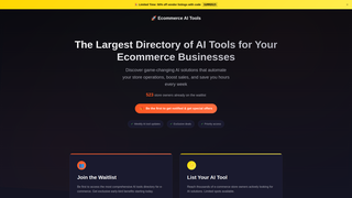 Thumbnail of ecommerceaitools.com