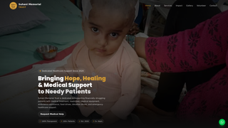 Screenshot of suhanimemorialtrust.org
