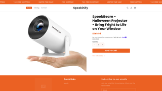 Thumbnail of spookinify.com