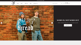 Thumbnail of rustandthread.com