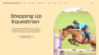 Thumbnail of steppingupequestrian.com