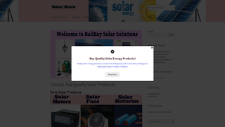 Thumbnail of balibaysolar.com