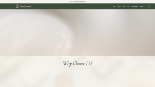 Thumbnail of pureressence.com