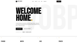Screenshot of vobpchurch.org