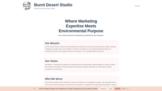 Thumbnail of burntdesertstudio.com