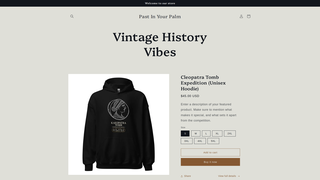Thumbnail of pastinyourpalm.com