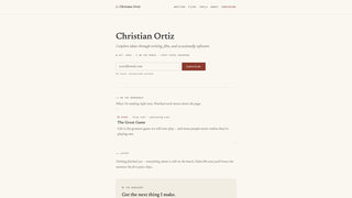 Site preview