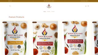 Thumbnail of rootandflamejamaicanspice.com