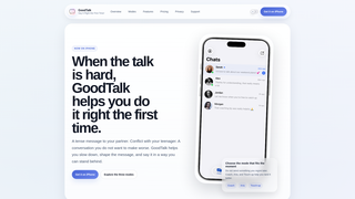 Screenshot of good-talk.app