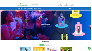 Thumbnail of afreevape.com