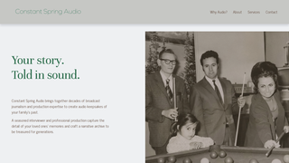 Thumbnail of constantspringaudio.com