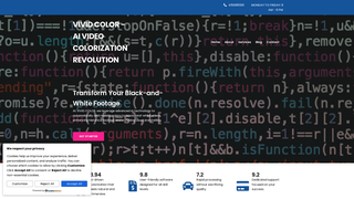 Screenshot of vividcolor.ai