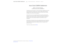 Thumbnail of autoclubcobrasettlement.com