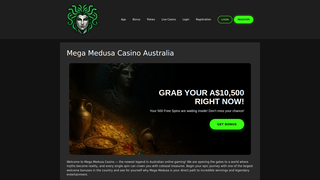 Thumbnail of megamedusaaustralia.com