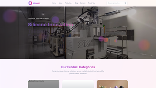 Thumbnail of jiayuansilicones.com