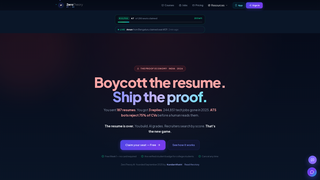 Screenshot of zerotheoryai.com