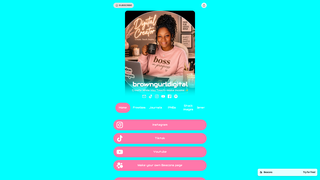 Screenshot of browngurldigital.com