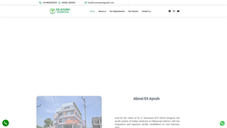 Thumbnail of esayushhospital.com