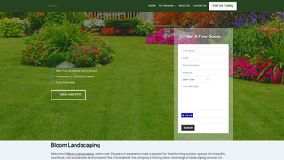 Thumbnail of bloomlandscapingwestchesterny.com