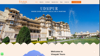 Thumbnail of vinayaktoursudaipur.com