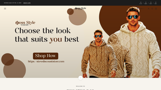 Screenshot of hossstyleco.com