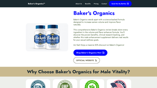 Thumbnail of us-bakersorganics.com