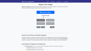 Thumbnail of squareyourimage.com