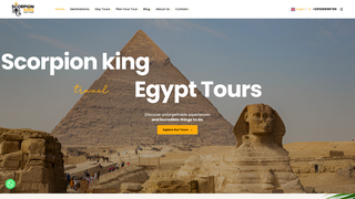 Thumbnail of scorpionkingegypttours.com