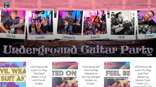 Thumbnail of undergroundguitarparty.com