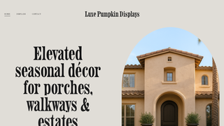 Thumbnail of luxepumpkindisplays.com