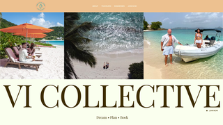 Screenshot of virginislandscollective.com