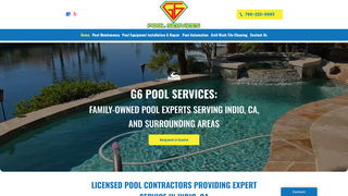 Thumbnail of g6pools.com