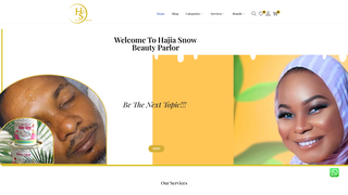 Thumbnail of hajiasnowbeautyparlor.com