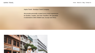 Thumbnail of aspiratravels.com