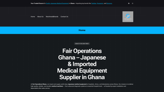 Thumbnail of fairoperationsghana.com