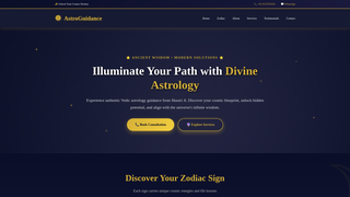 Thumbnail of astroguidancebyshastri.com