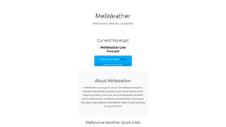 Thumbnail of melweather.com