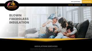 Thumbnail of elementsinsulation.com