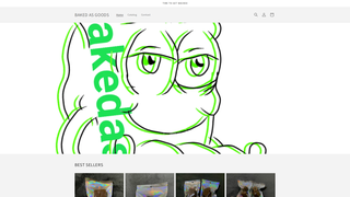 Thumbnail of bakedasgoods.com