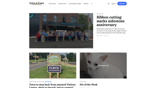 Thumbnail of floydtimes.com