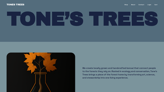 Thumbnail of tonestrees.com
