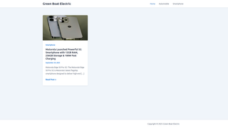 Thumbnail of greenboatelectric.com