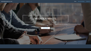 Thumbnail of megadealminute.com