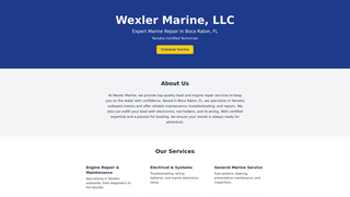 Thumbnail of wexlermarine.com