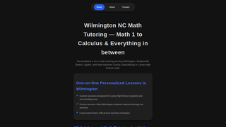 Thumbnail of wilmingtonncmath.com