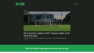 Thumbnail of majorleaguesoccerstats.com